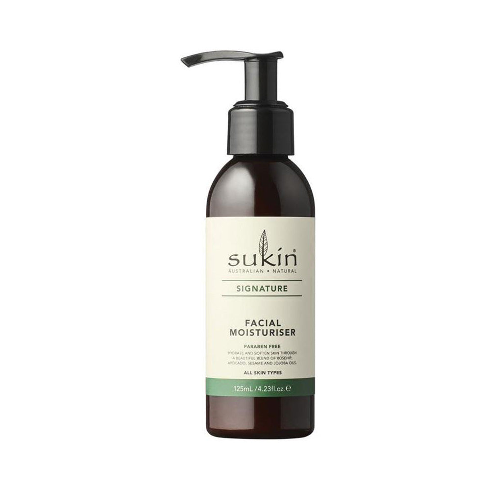 Sukin Signature Facial Moisturiser Pump (125ml)