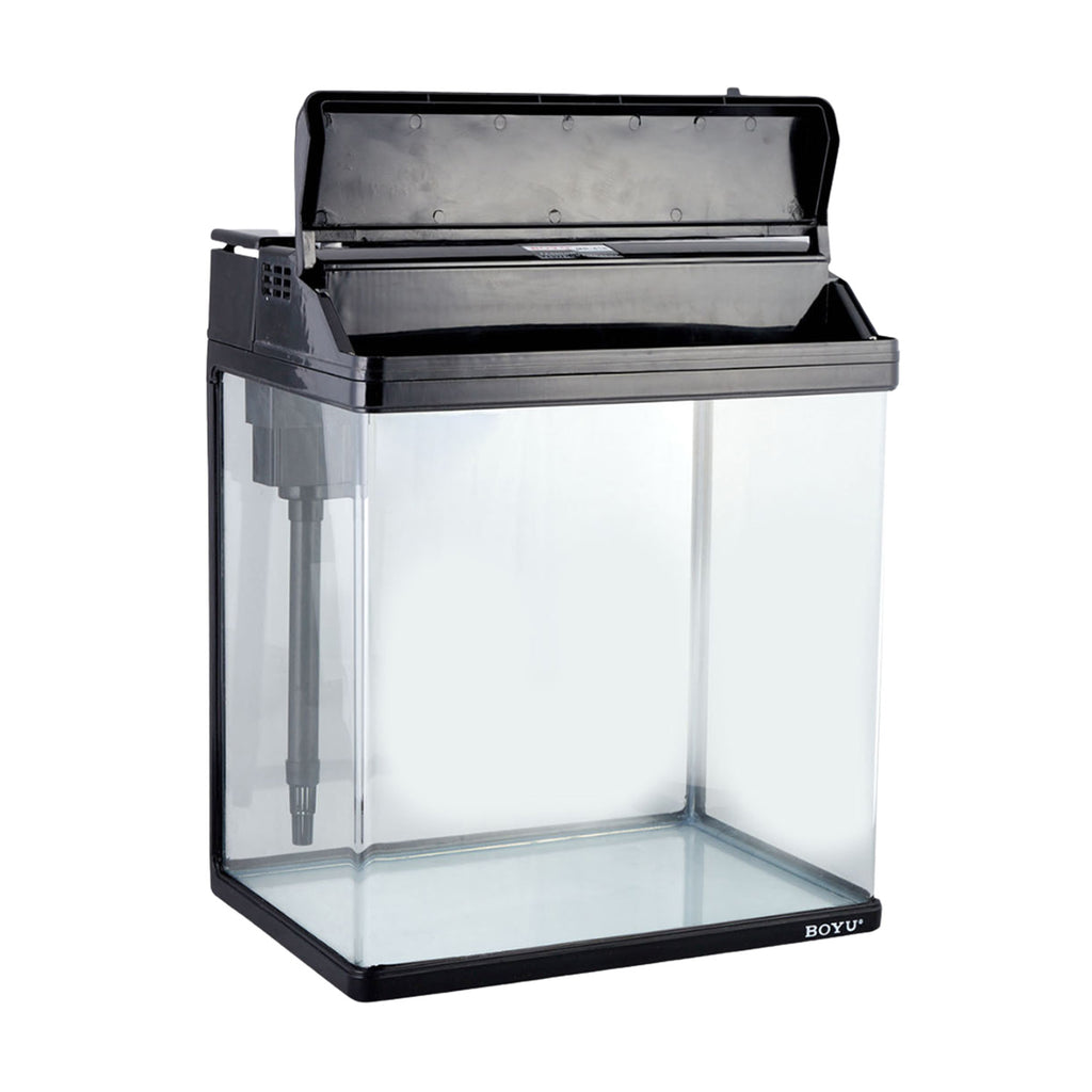 37L Aquarium With Bio Filter System LED Kit Curved Design Complete Kit ...
