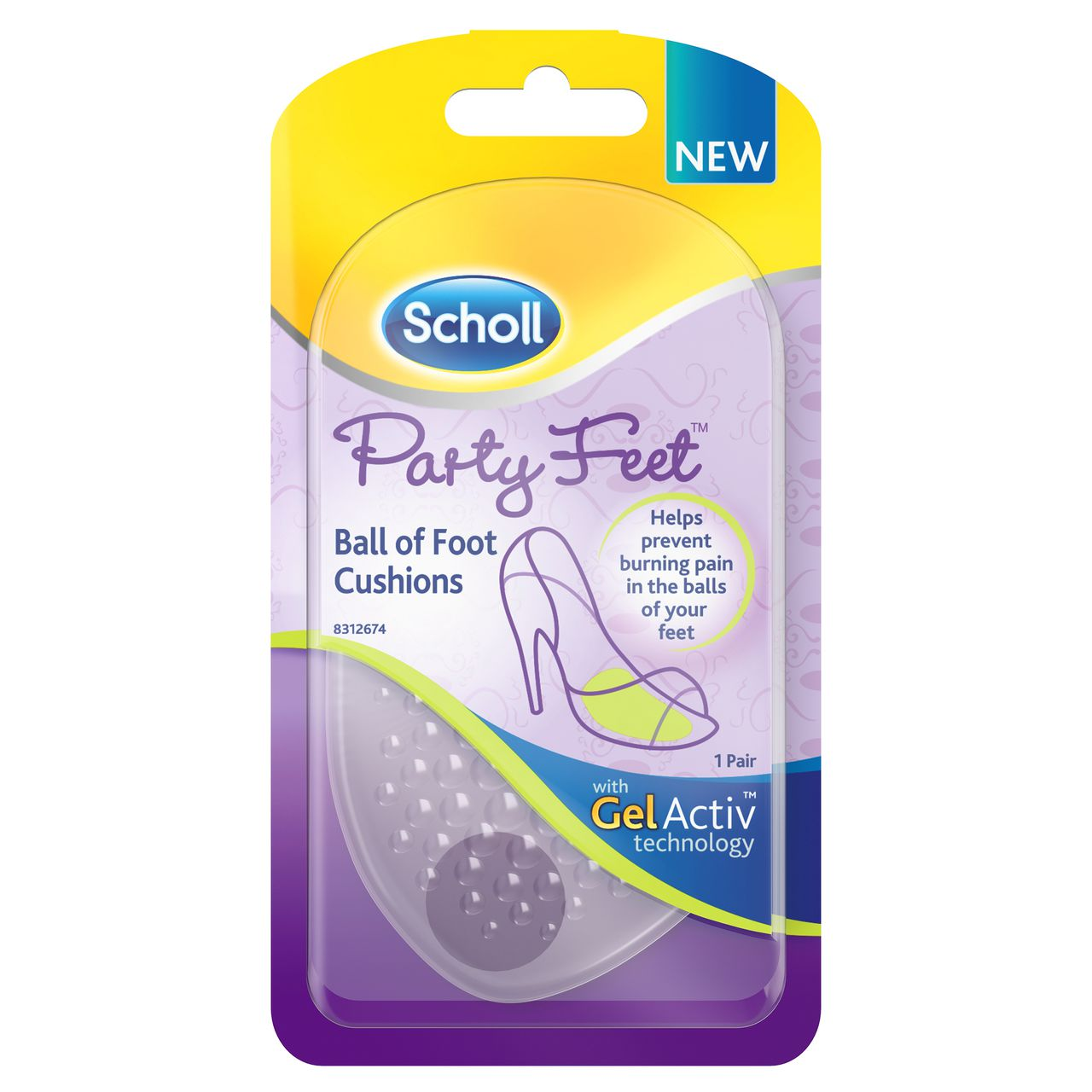 Scholl Party Feet: Ball of Foot Cushions