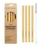 Future Normal Bamboo Drinking Straws 4 Pack