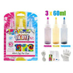 One Step 3 Color Tie Dye Kit - 3 Pack