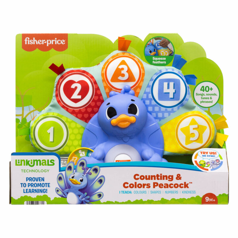 Fisher Price Linkimals - Counting & Colours Peacock