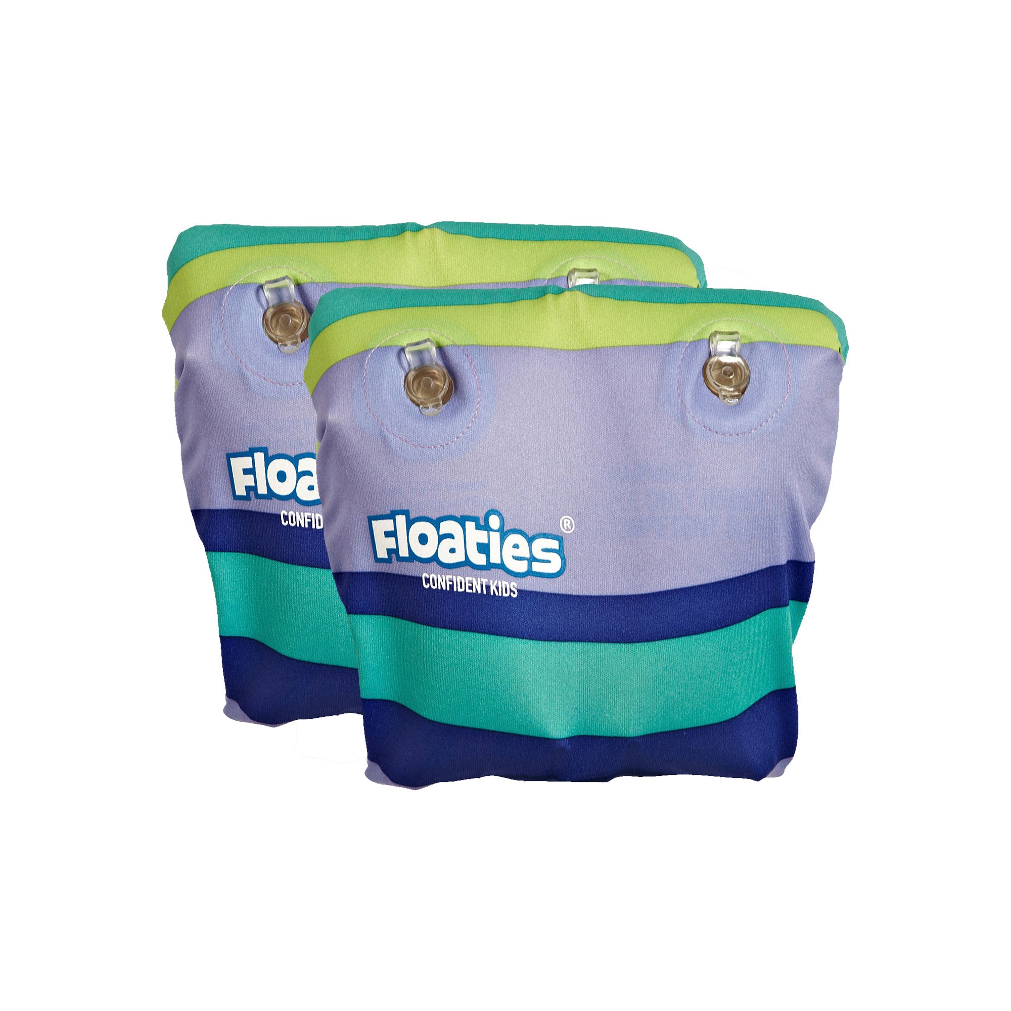 Floaties Kids’ Armbands - Blue/Green (3-24 Months)