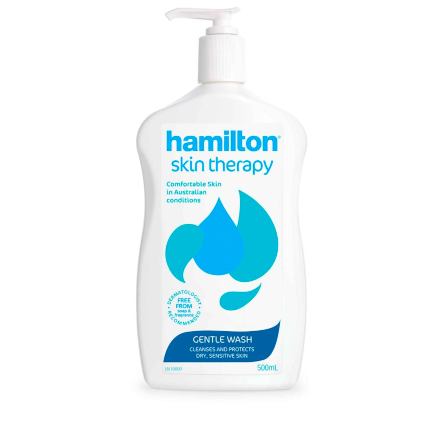 2 Pack x Hamilton Skin Therapy Gentle Wash 500mL