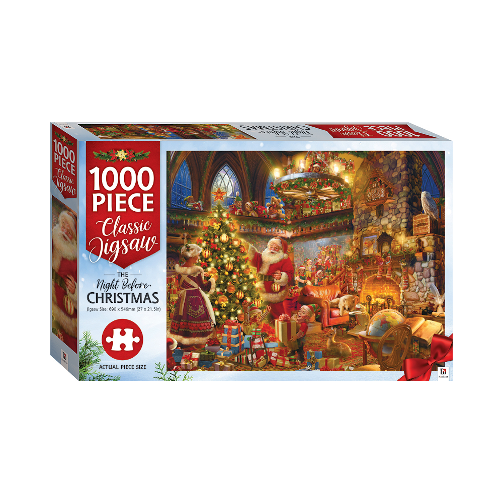 Night Before Christmas 1000-piece Jigsaw