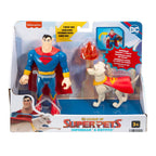 Fisher-Price DC League of Super-Pets Super Hero & Pet Figures