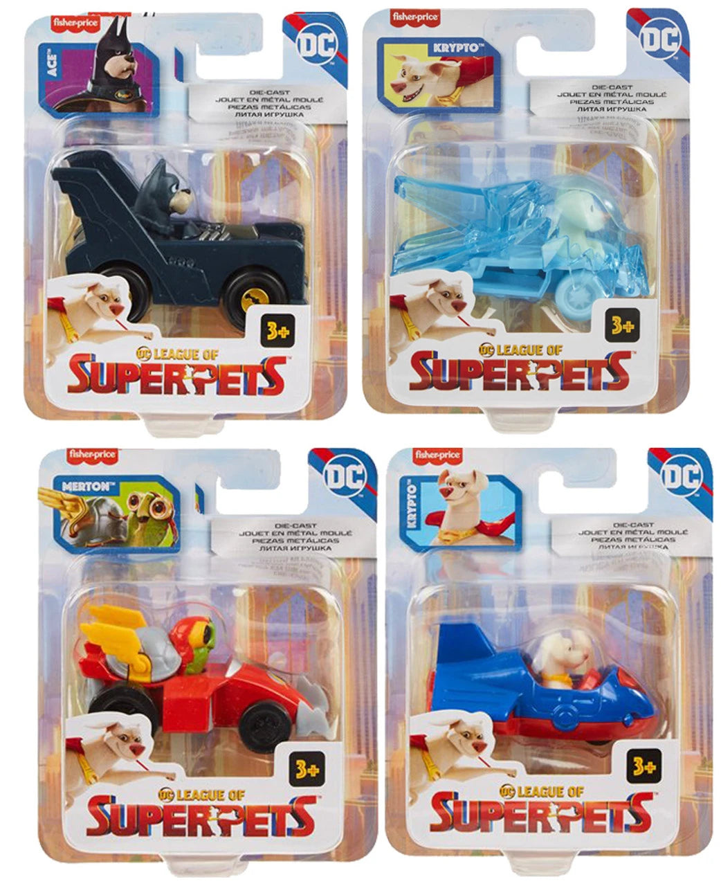 Fisher-Price DC League of Super Pets Die Cast Vehicle