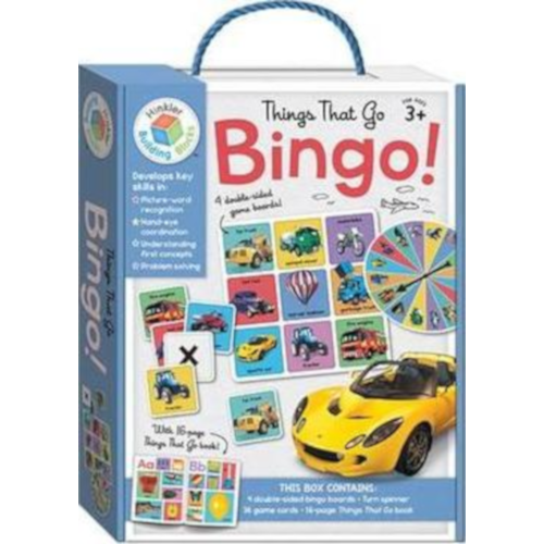 Hinkler Building Blocks Things That Go Bingo!