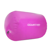 Inflatable Gymnastics Air Barrel Exercise Roller 120cm x 75cm - Pink