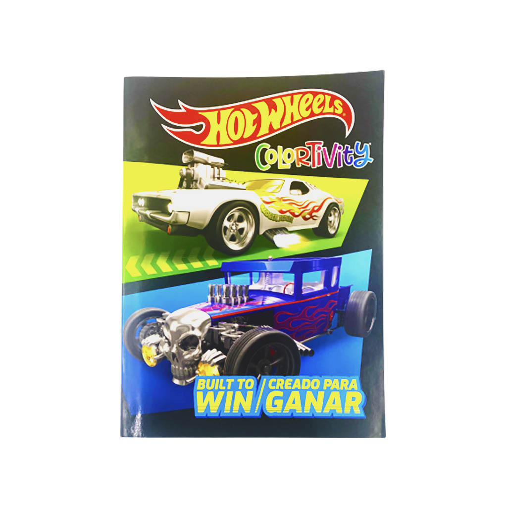 Hot Wheels Colortivity Colouring & Activity Books