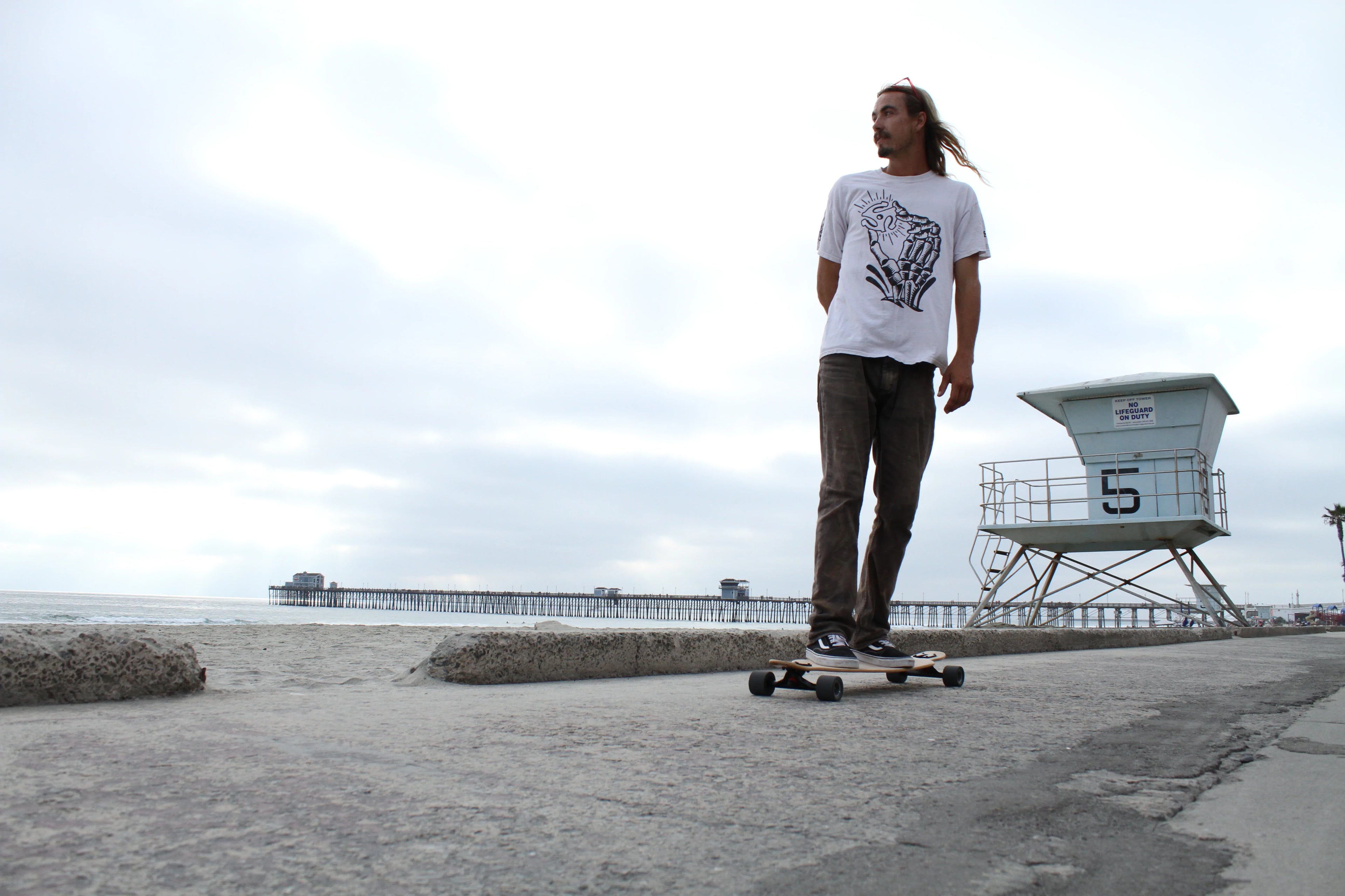 Magneto Bamboo Cruiser Longboard