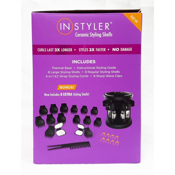 InStyler Heated Ceramic Styling Shells 27Pcs Set – Smooth Sales