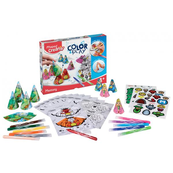 Colour & Play Creative Kit and Memory Game
