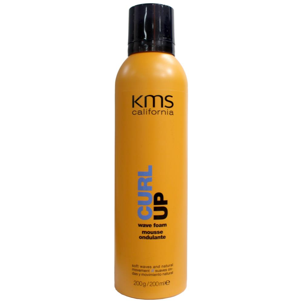 2 x Kms California Curl Up Wave Foam Mousse 200ml