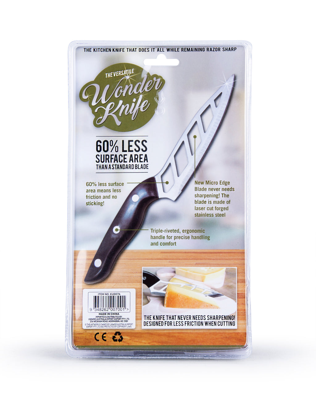 Wonder Knife Stainless Steel Kitchen Blade