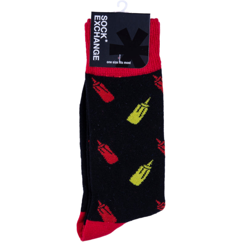 Sock Exchange - Mustard & Ketchup