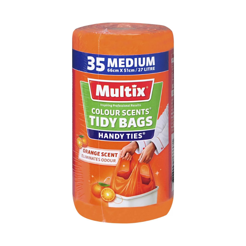 Multix Colour Scents Tidy Bags Medium 27L - 35 Pack