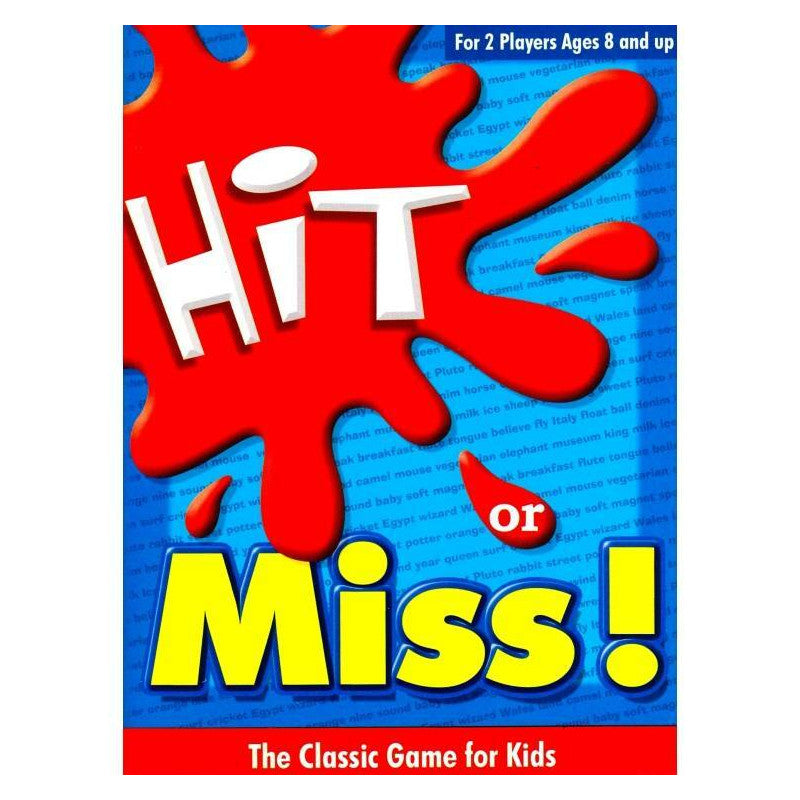 Hit Or Miss The Classic Game For Kids
