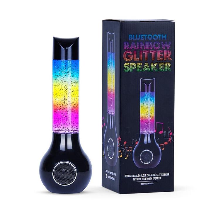 Bluetooth Rainbow Glitter Speaker