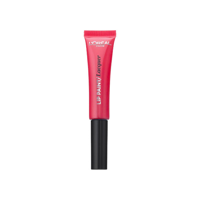 L'Oreal 8mL Lip Paint Lacquer 103 Fuchsia Wars