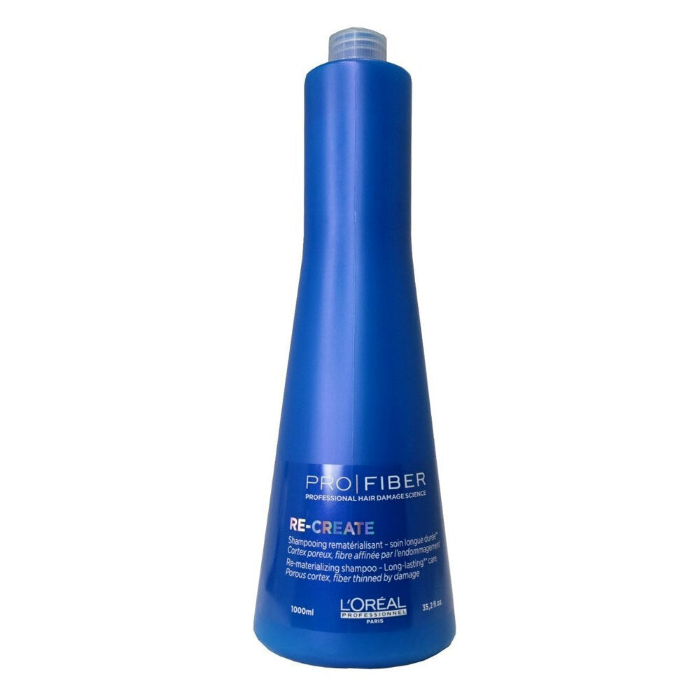 L'Oreal Pro Fiber Shampoo Recreate Hair Thinned By Damage 1000ml
