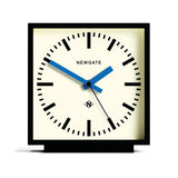 Newgate Amp Mantel Clock Black With Blue Hands