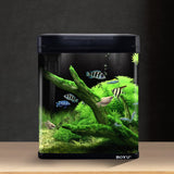 34L Complete Aquarium Kit With Bio Filter System LED Kit Curved Design