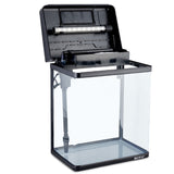 34L Complete Aquarium Kit With Bio Filter System LED Kit Curved Design