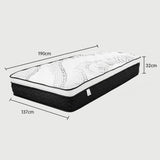 Laura Hill Premium Double Mattress with Euro Top Layer - 32cm