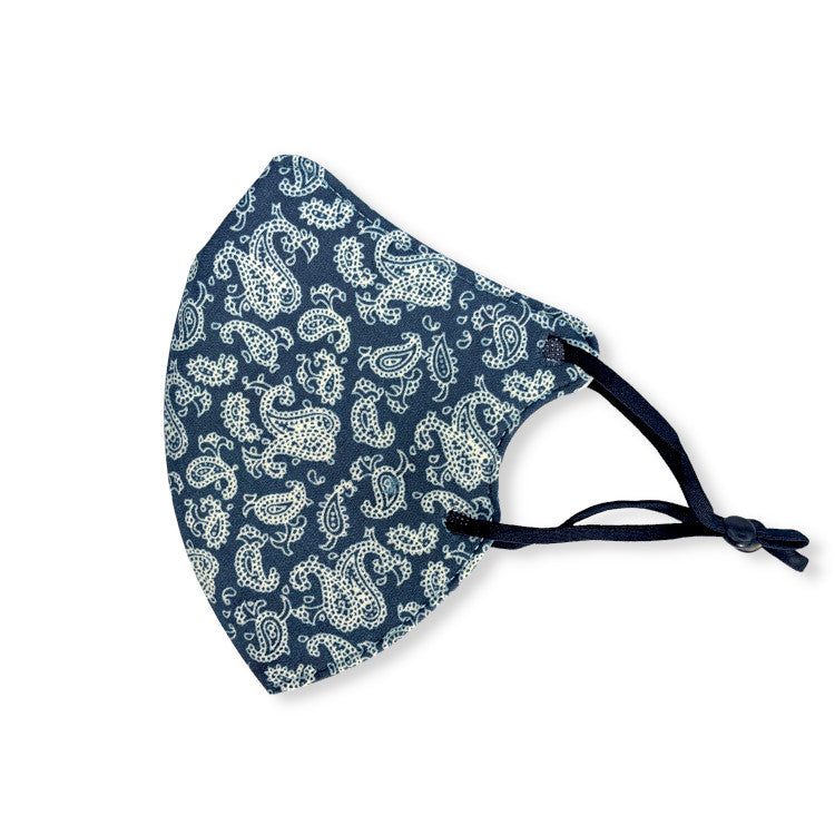 Face Mask 3 Layer - Paisley Style