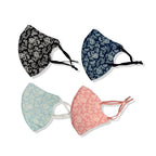 Face Mask 3 Layer - Paisley Style