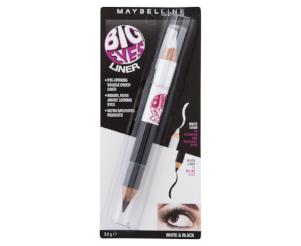 Maybelline Big Eyes Liner Double Ended White & Black 3g