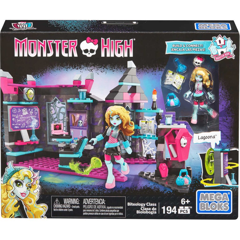 Mega Bloks Monster High Biteology Class