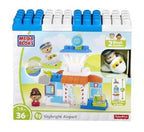 Fisher Price Mega Bloks Skybright Airport Playset