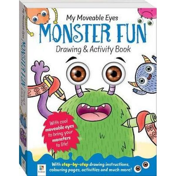 My Moveable Eyes Monster Fun Drawing and Activity Book