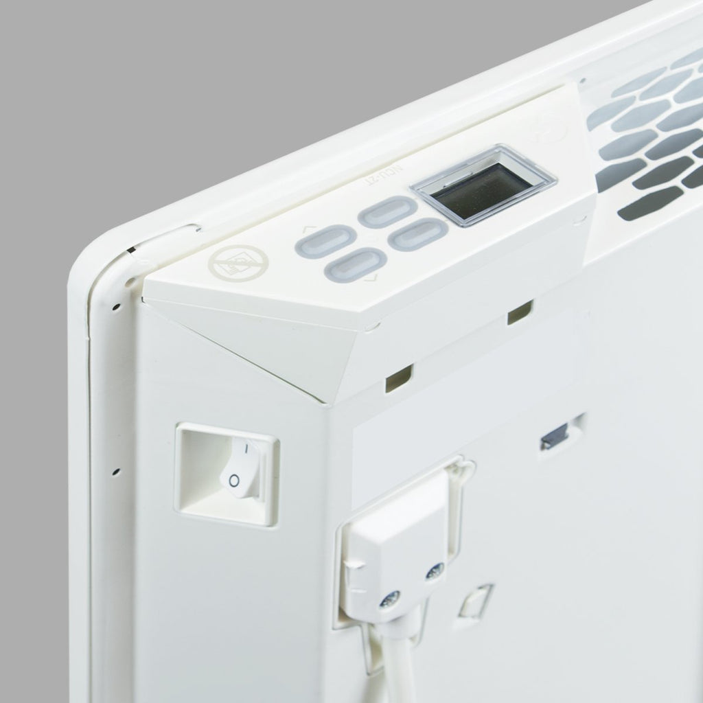 Nobo 2400W NTL4S24-FS40 Electric Panel Heater Thermostat & Castors