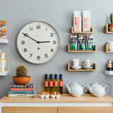 Newgate Number One Clock Echo Posh Grey