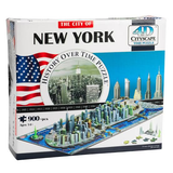 NEW YORK- City Skyline Puzzle 4D Cityscape