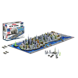 NEW YORK- City Skyline Puzzle 4D Cityscape