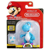 World Of Nintendo - Blue Yoshi with Egg Action Figure 4