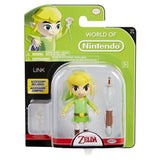 World Of Nintendo - Link Wind Waker With Wand Action Figure 4"