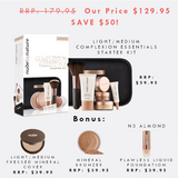 Nude By Nature Pack 8 (Light / Medium Complexion)