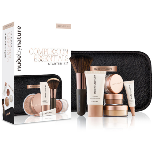 Nude by Nature Complexion Essentials Starter Kit - Light/Medium