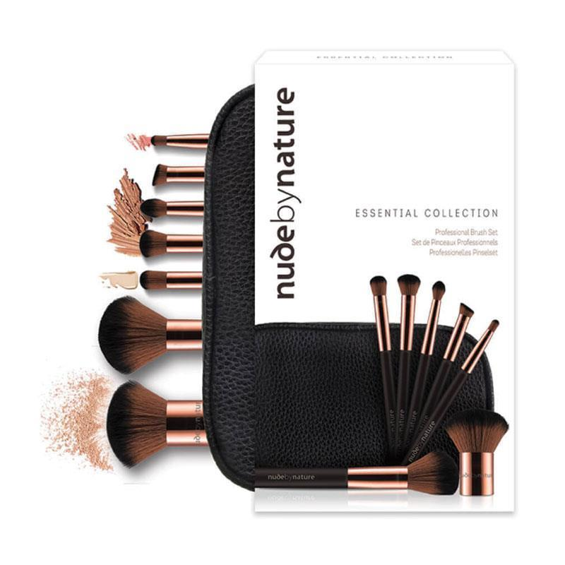 Nude By Nature Pack 12 (Brush Set & Medium Complexion)
