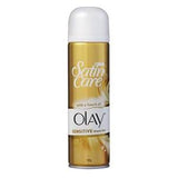 Gillette & Olay Satin Care Sensitive Shave Gel - 195g