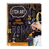 Kaleidoscope Etch Art Creations: Hand Lettering