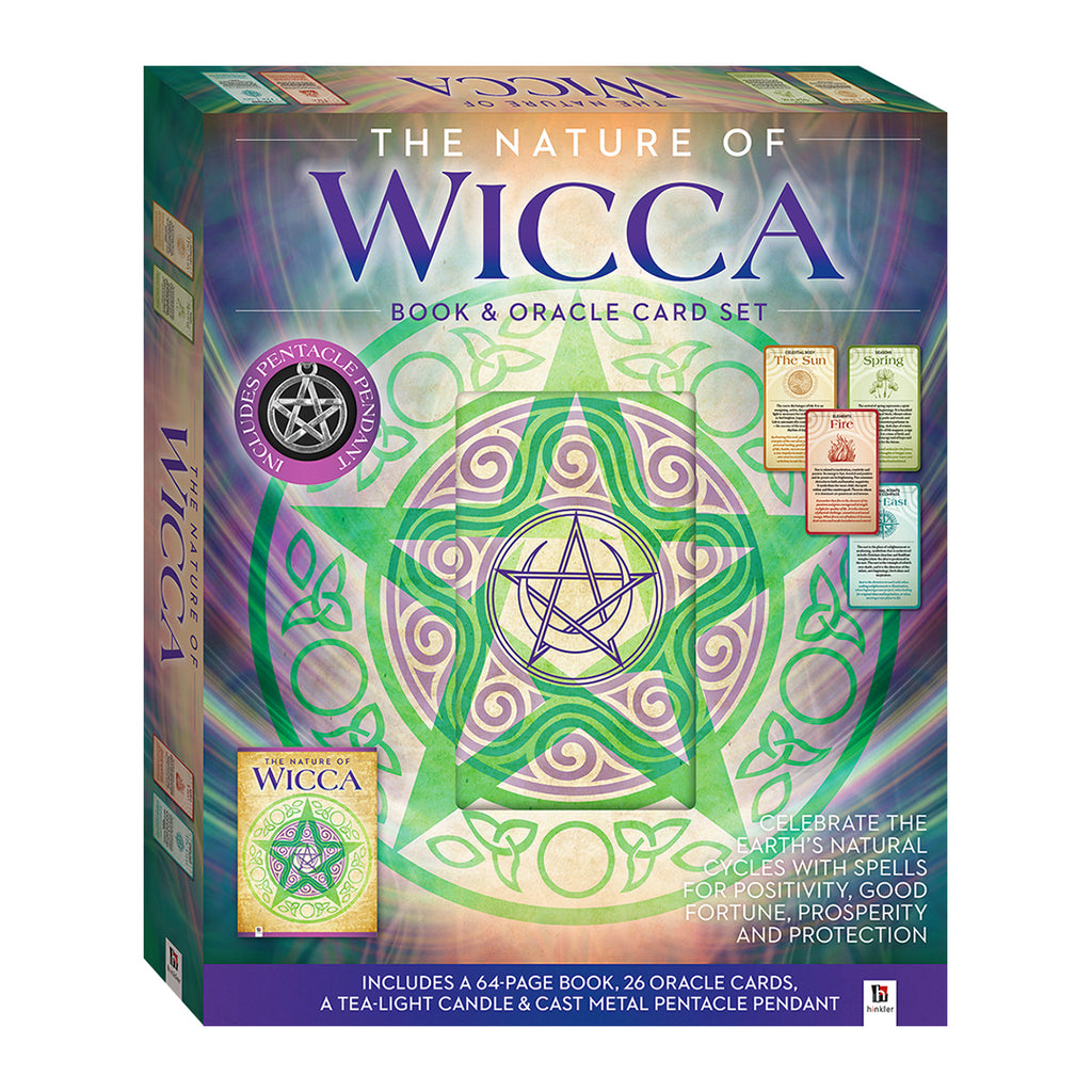 The Nature Of Wicca Book & Oracle Cards Box Set