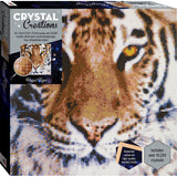 Crystal Creation Canvas Kit - Regal Tiger