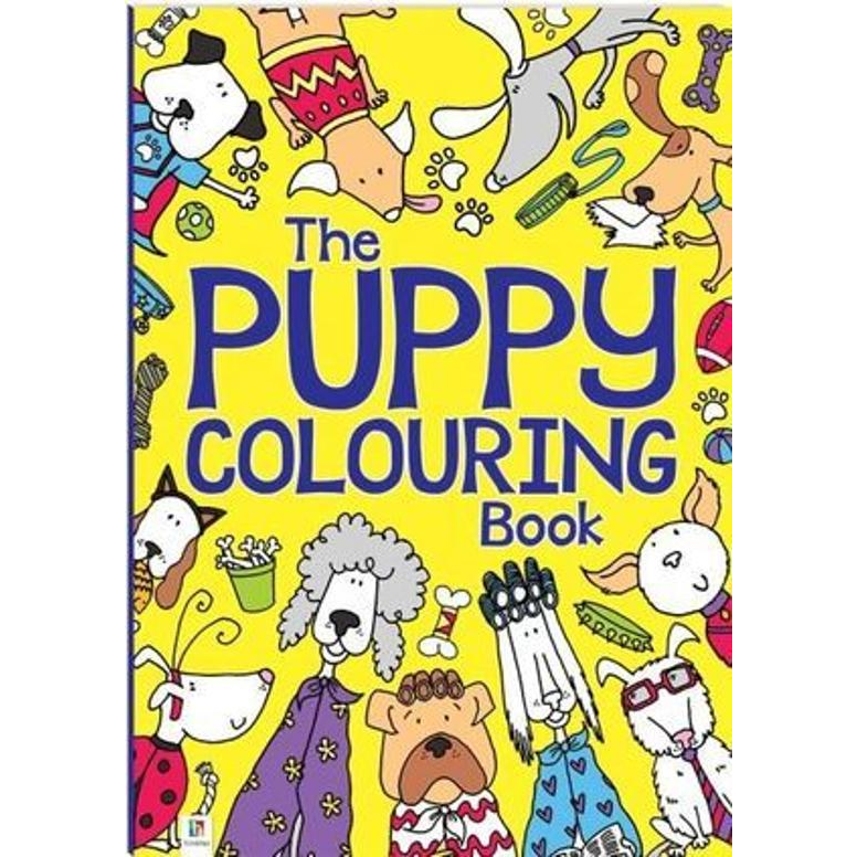 The Puppy Colouring Book