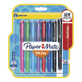 4 x Paper Mate Inkjoy Roller Ball Pens - Multi Coloured - 8 Pack